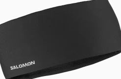 Salomon Unisex Run Tech HeadbandDeep Black/