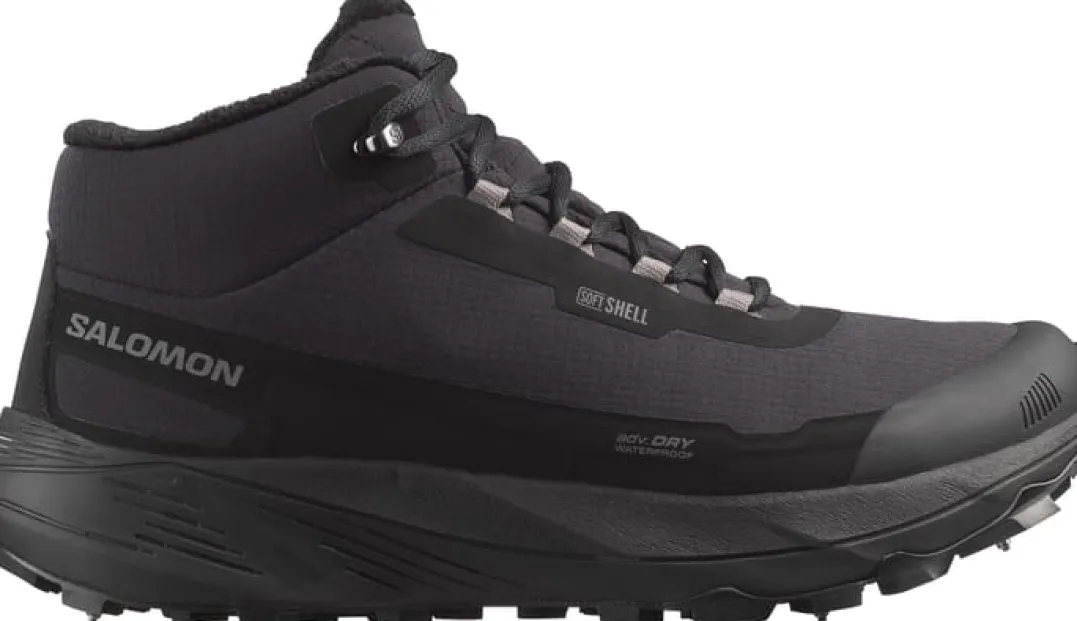 Salomon Unisex Shelter Spike Waterproof Black/Castlerock/Black