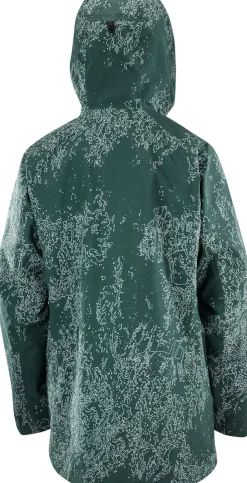 Salomon Women's Absolute 3L Print Jacket Ao/Green Gables