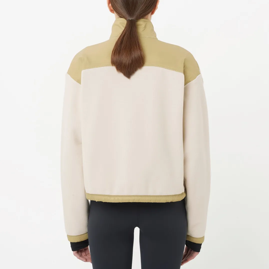 Salomon Women's Chroma Fleece Cardigan Whisper White
