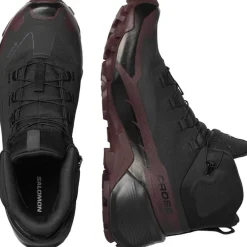 Salomon Women's Cross Hike Mid GORE-TEX 2 Black/Chocolate Plum/Black