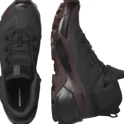 Salomon Women's Cross Hike Mid GORE-TEX 2 Black/Chocolate Plum/Black