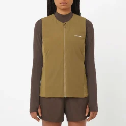 Salomon Women's Mountain Flex Hybrid Vest Brilliant Olive