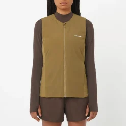 Salomon Women's Mountain Flex Hybrid Vest Brilliant Olive