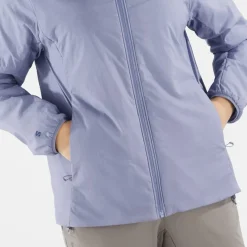 Salomon Women's Mountain Flex Jacket Blue Granite