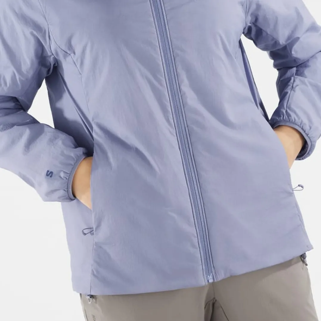 Salomon Women's Mountain Flex Jacket Blue Granite