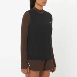 Salomon Women's Mountain Flex Hybrid Vest Deep Black