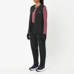 Salomon Women's Mountain Flex Hybrid Vest Deep Black