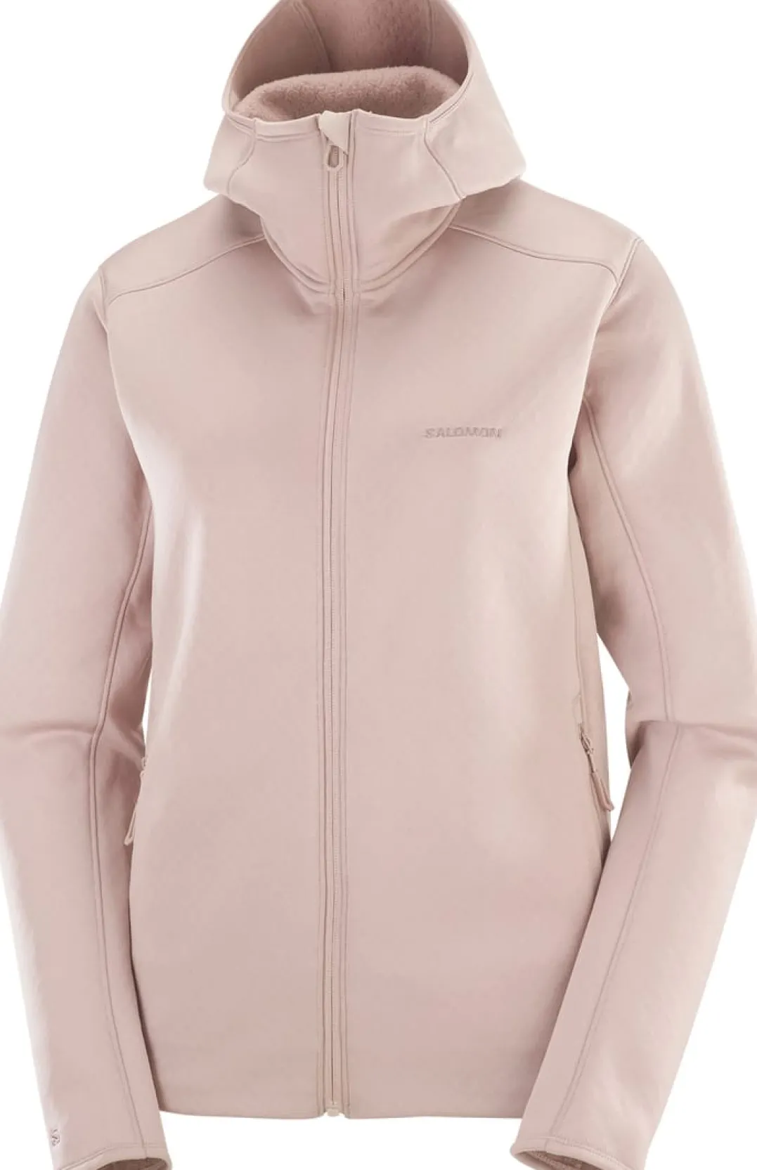 Salomon Women's Outline Warm Midfleece Hoody Etherea