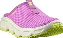 Salomon Women's Reelax Slide 6.0 Iris Orchid/Aspargus Green/Acid Lime