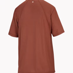 Salomon Women's Shkout Core Short Sleeve Tee Burnt Umber