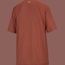 Salomon Women's Shkout Core Short Sleeve Tee Burnt Umber