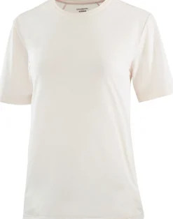 Salomon Women's Shkout Core Short Sleeve Tee Whisper White