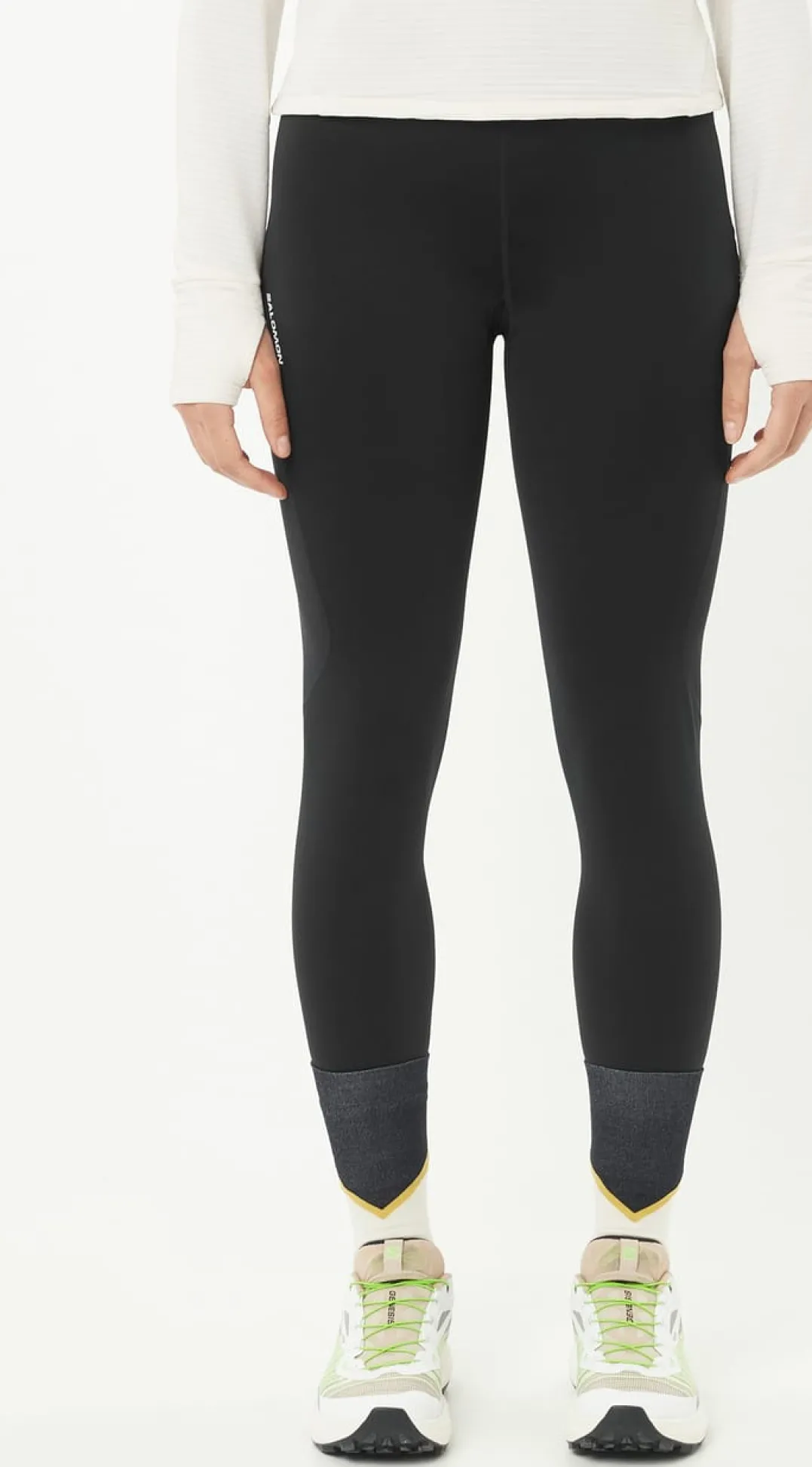 Salomon Women's SHKout Core Warm Tights Deep Black