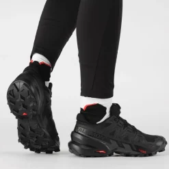 Salomon Women's Speedcross 6 Black/Black/Phantom