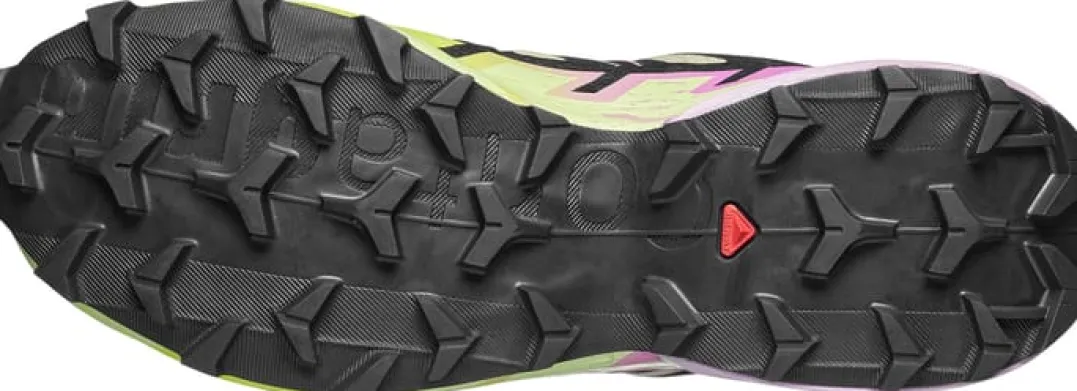 Salomon Women's Speedcross 6 GORE-TEX Bog / Dawn Pink / Acid Lime
