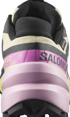 Salomon Women's Speedcross 6 GORE-TEX Bog / Dawn Pink / Acid Lime