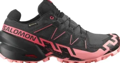 Salomon Women's Speedcross 6 GORE-TEX Nine Iron/Black/Flamingo Pink