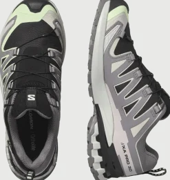 Salomon Women's XA Pro 3d V9 GORE-TEX Black/Patina Green/Gray Violet