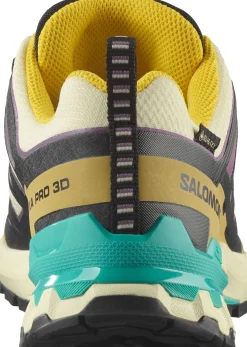 Salomon Women's XA Pro 3d V9 GORE-TEX Transparent Yellow/Black / Waterfall