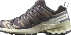Salomon Women's XA Pro 3d V9 GORE-TEX Nine Iron/oxford Tan/alfalfa