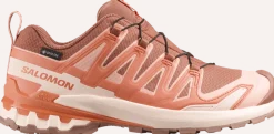 Salomon Women's XA Pro 3d V9 GORE-TEX Pecan Brown / Nectarine / Almond Cream