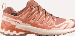 Salomon Women's XA Pro 3d V9 GORE-TEX Pecan Brown / Nectarine / Almond Cream