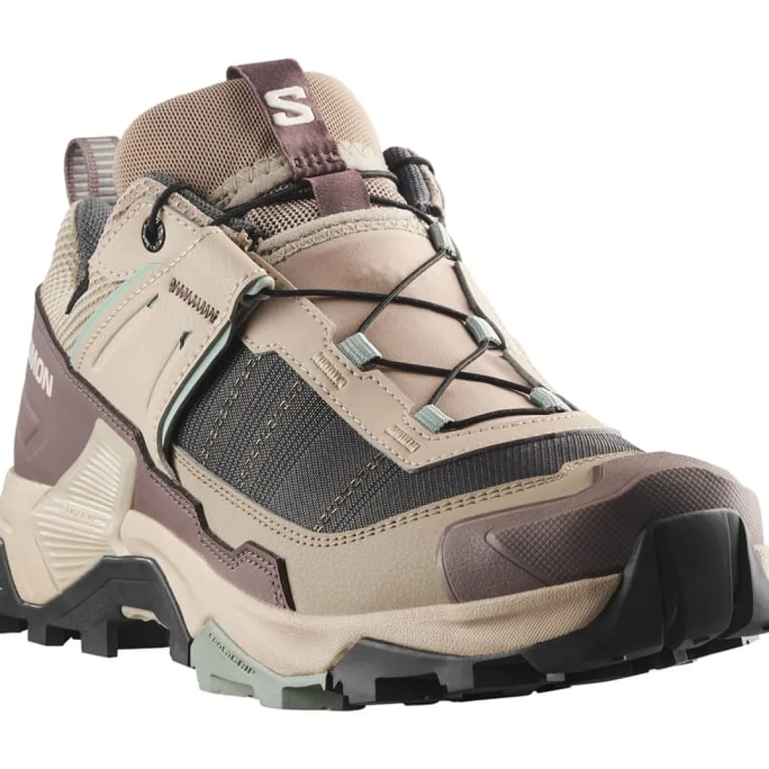 Salomon Women's X Ultra 5 GORE-TEX Desert Tan / White Pepper / Green Milieu