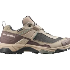 Salomon Women's X Ultra 5 GORE-TEX Desert Tan / White Pepper / Green Milieu