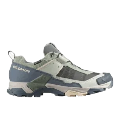 Salomon Women's X Ultra 5 GORE-TEX Seagrass/turbulence/tender Peach