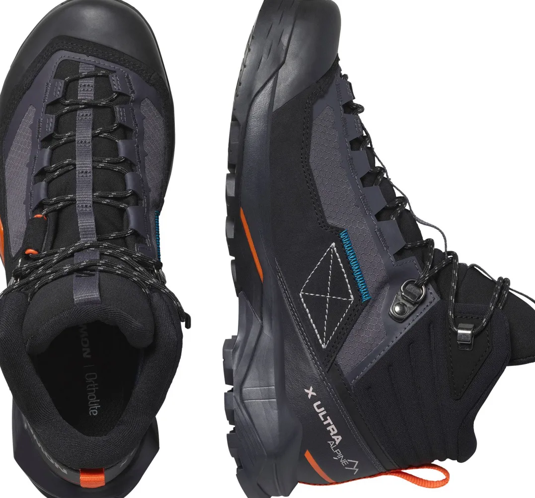 Salomon X Ultra Alpine Mid Gtx W Nine Iron/Black/Red Orange