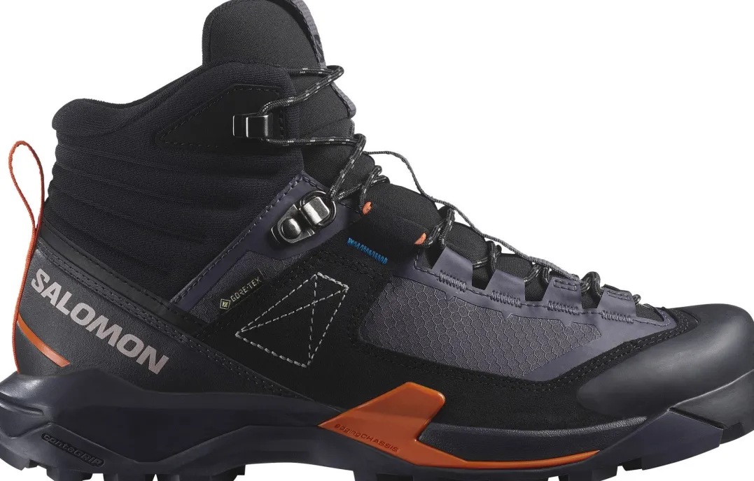 Salomon X Ultra Alpine Mid Gtx W Nine Iron/Black/Red Orange