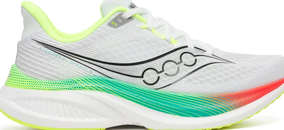 Saucony Men's Endorphin Speed 5 White/multi