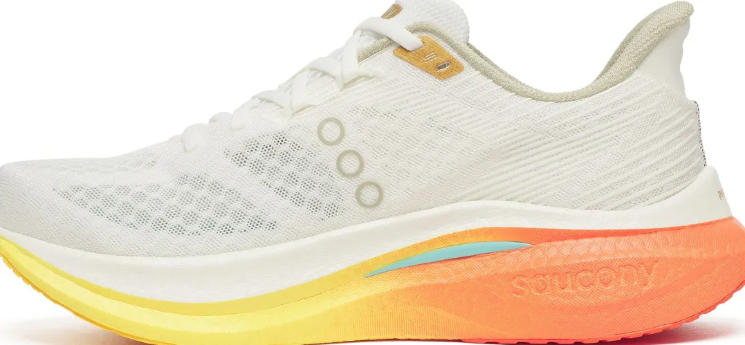 Saucony Men's Endorphin Speed 5 Ivory/Fire