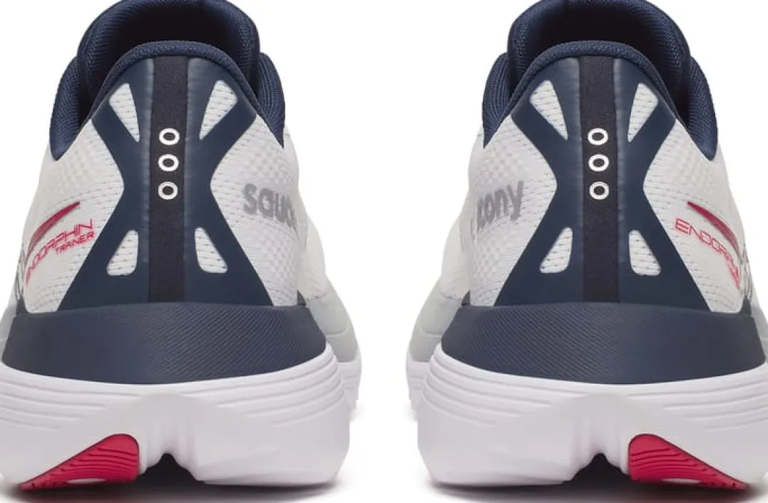 Saucony Men's Endorphin Trainer White/navy