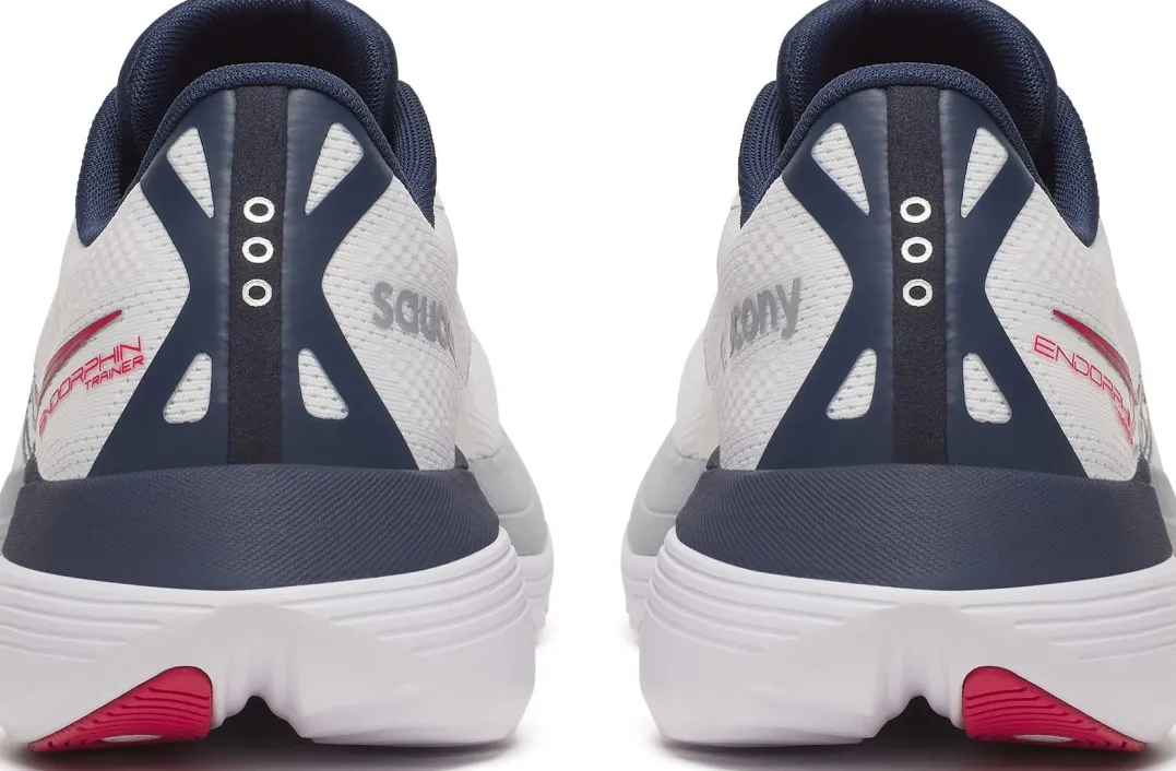 Saucony Men's Endorphin Trainer White/navy