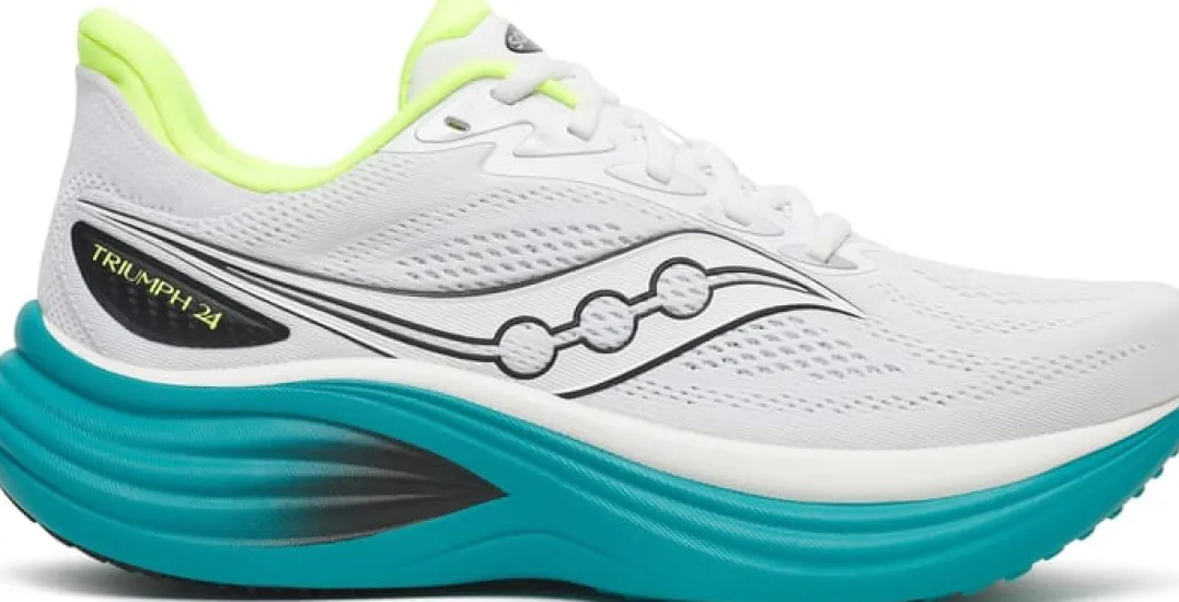 Saucony Men's Triumph 24 White/tranquil