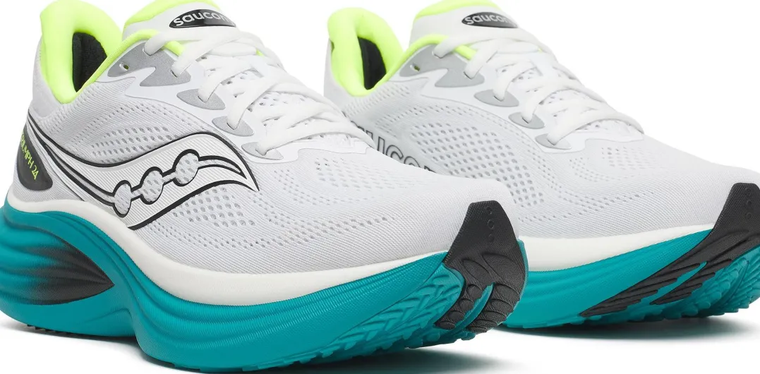 Saucony Men's Triumph 24 White/tranquil