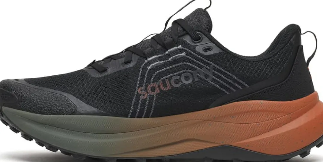 Saucony Men's Xodus Ultra 4 Black/rust