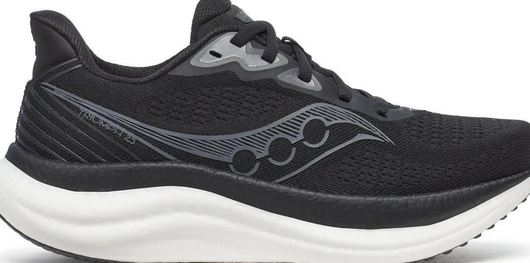 Saucony Triumph 23 Wide W Black/white