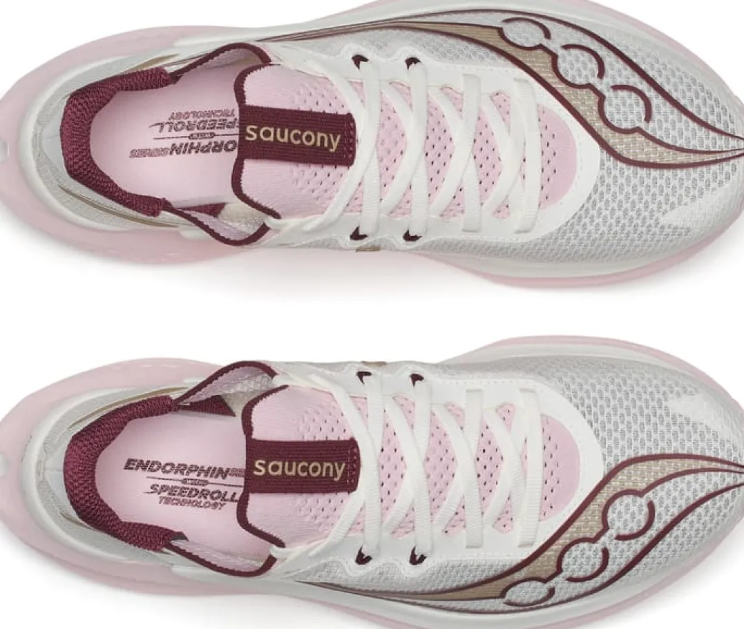 Saucony Women's Endorphin Pro 5 Ivory/silk