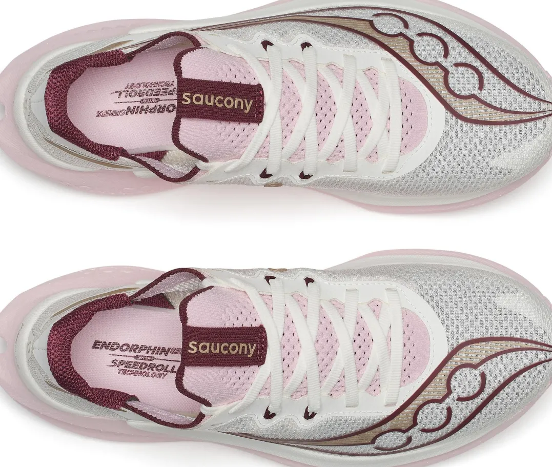Saucony Women's Endorphin Pro 5 Ivory/silk