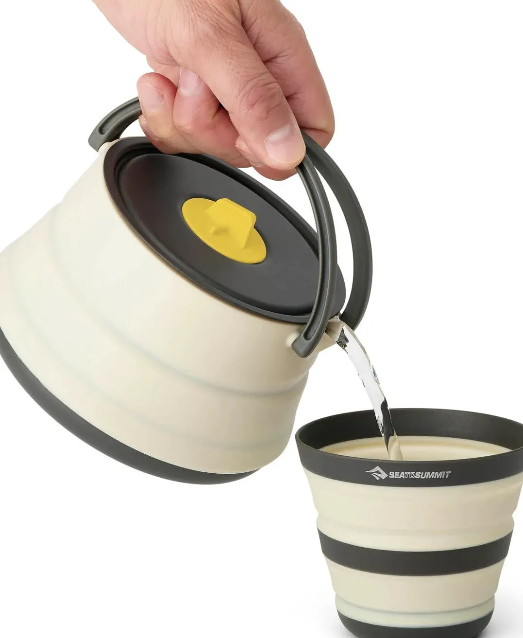 Sea To Summit Frontier UL Collapsible Kettle 1.1 L Bone White