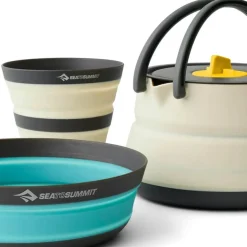 Sea To Summit Frontier Ul Collaps. Kettle Cook Set W/Sack 1p 3pc Assorted