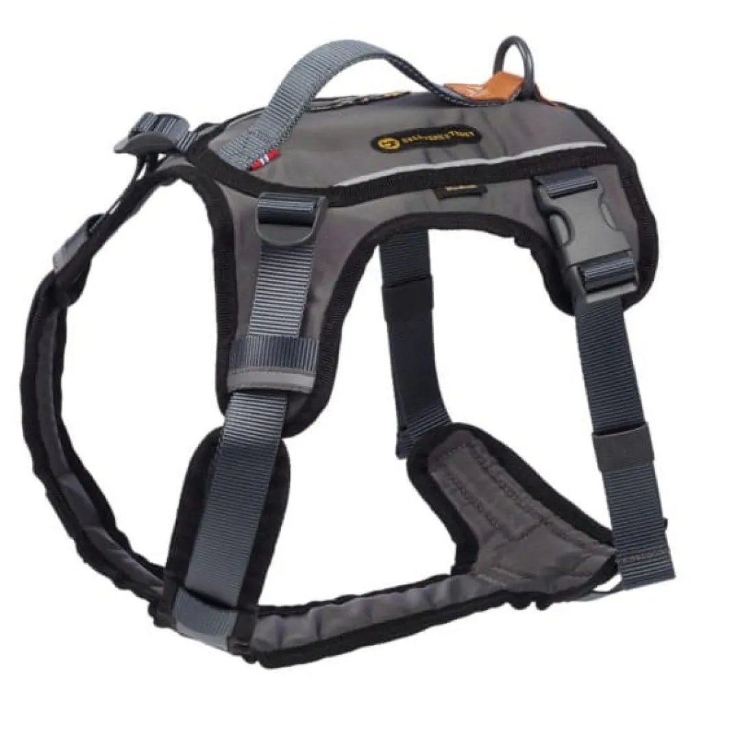 Seleverkstedet Comfort dog harness Grå/brun