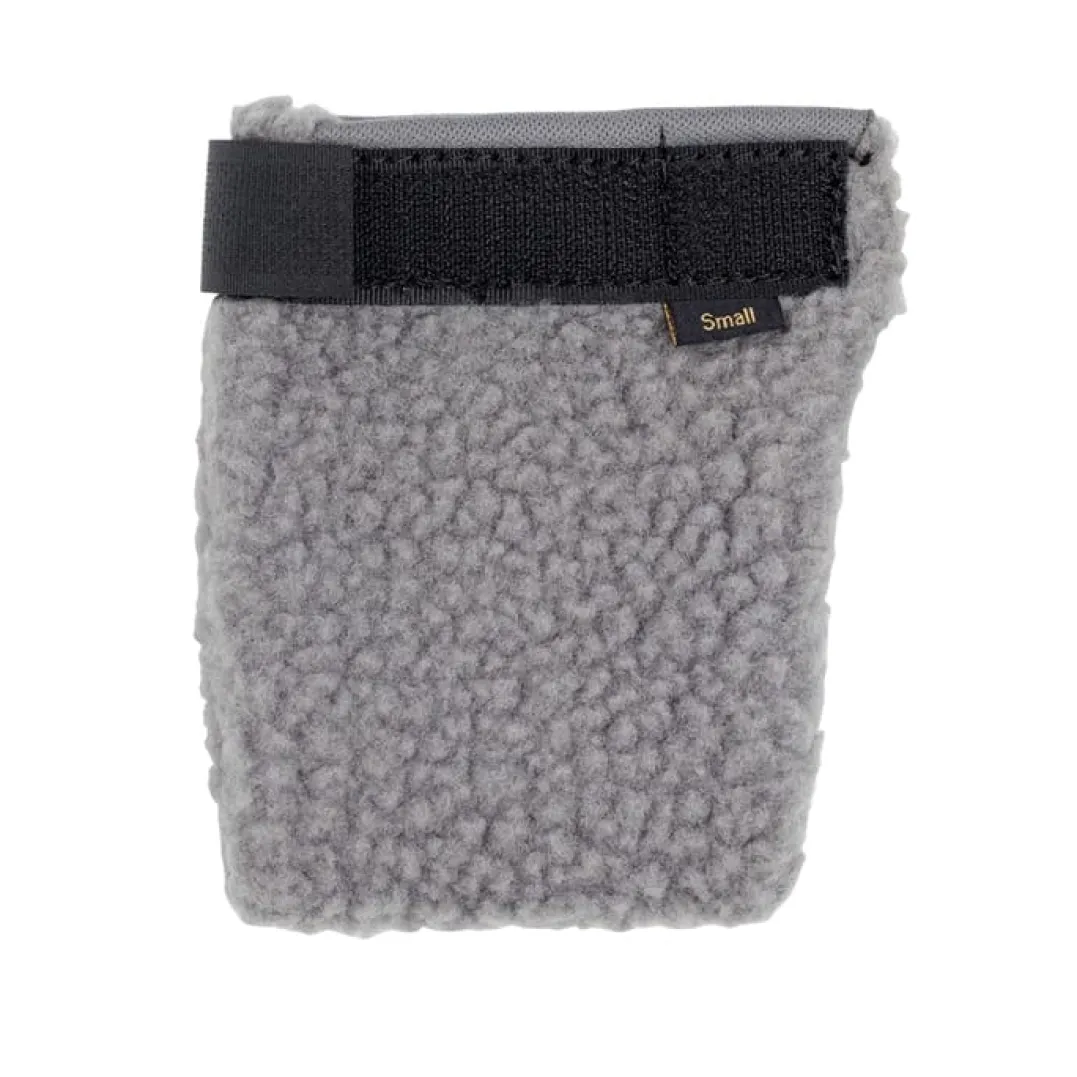 Seleverkstedet Seleverkstedet Fleece grey dog boot 4pk Grå/svart