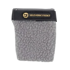 Seleverkstedet Seleverkstedet Fleece grey dog boot 4pk Grå/svart