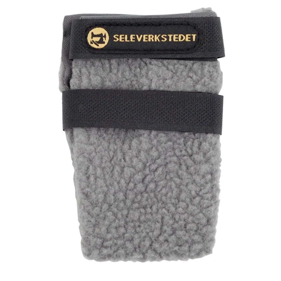 Seleverkstedet Seleverkstedet High Fleece dog boot 4pk Grå/svart