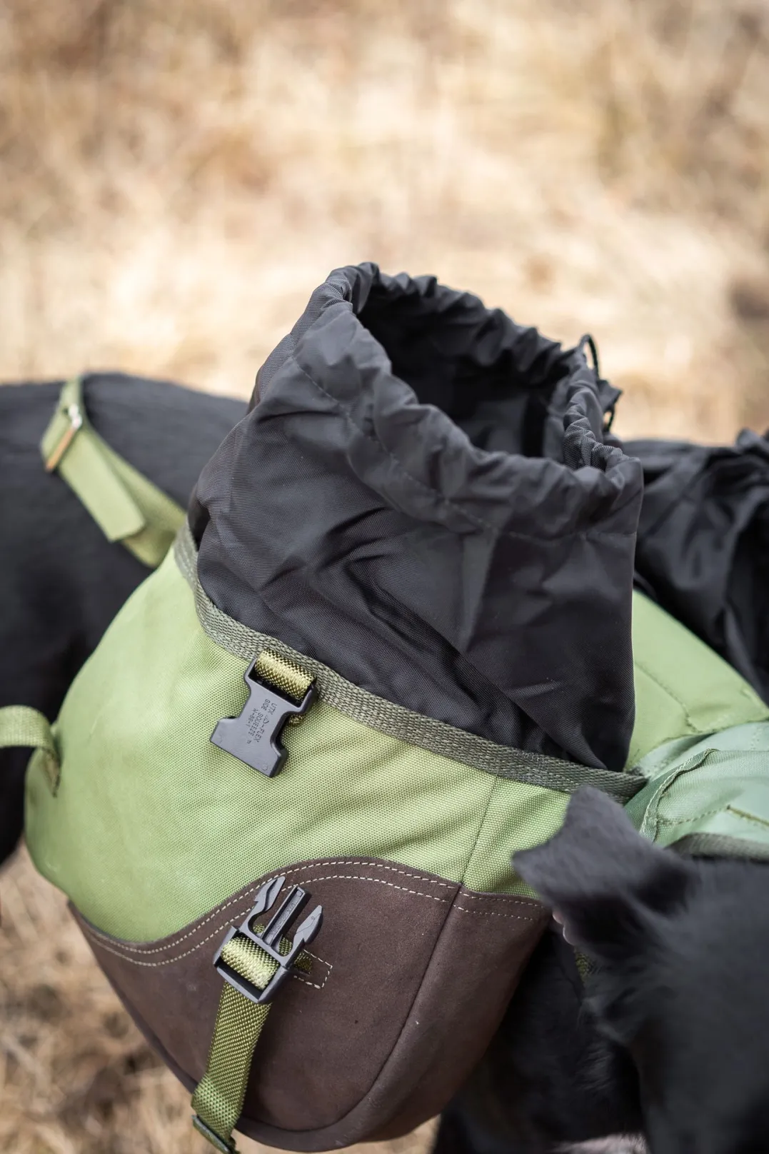 Seleverkstedet Togo hundekløv Grønn/brun XL