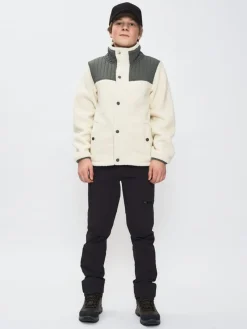 Skogstad J Gomo Pilefleece Jakke Balsam Green